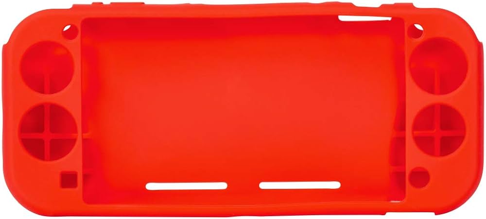 Amazon | Nintendo Switch Lite 用 シリコンカバー レッド Z2662
