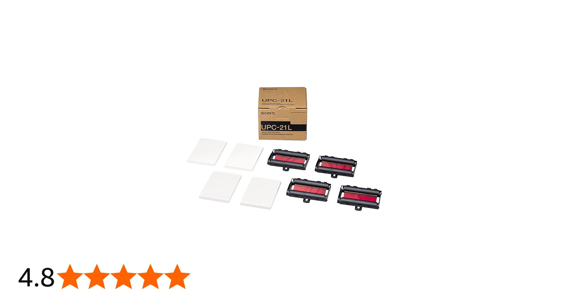 Amazon.co.jp: SONY UPC-21L Lサイズカラープリントパック : 産業