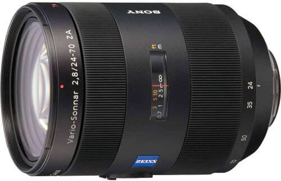 Amazon.com : Sony 24 -70mm f/2.8 Carl Zeiss Vario Sonnar T Zoom