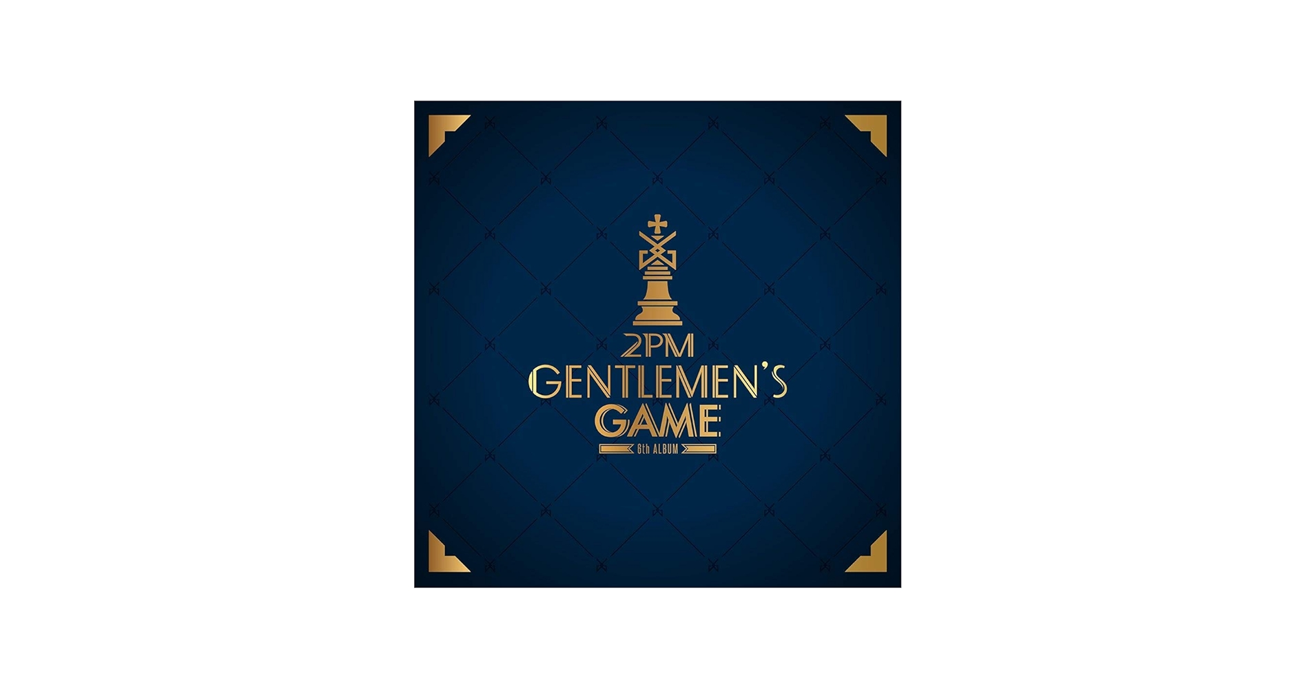 2PM - 2PM GENTLEMEN'S GAME 6th Album Normal Version CD+68p