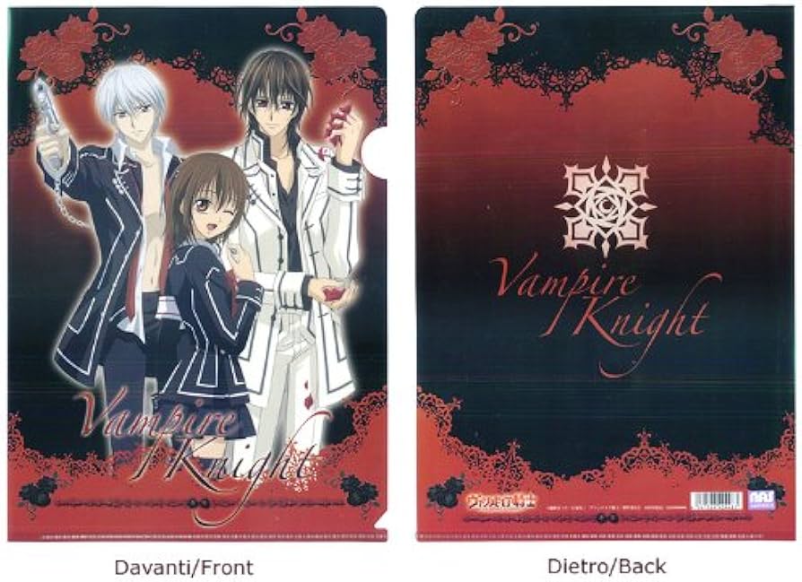 Amazon.co.jp: ヴァンパイア騎士 A4クリアファイル 黒主優姫＆玖蘭枢