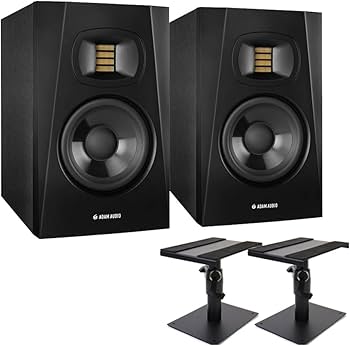 Amazon | ADAM Audio T5V ペア スピーカースタンドセット 5インチ