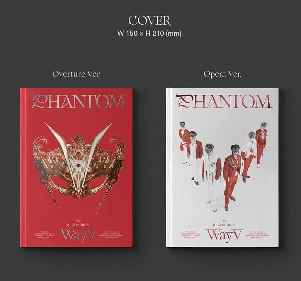 Amazon.co.jp: 【SET】WayV Phantom 4th ミニアルバム 2Ver SET
