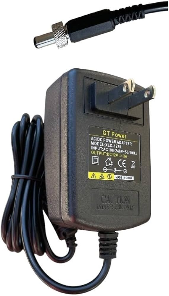 Amazon.com : Threaded Lock AC Adapter Compatible with Blackmagic