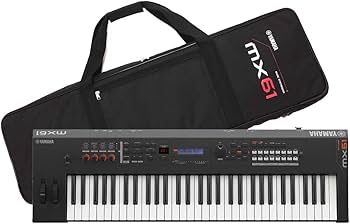 Amazon | YAMAHA MX61 BK シンセサイザー 61鍵盤 専用ソフトケース付属