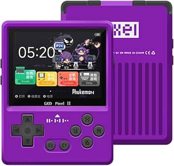 Amazon.co.jp: GKD Pixel II RK3326S Whatsko レトロポータブルゲーム
