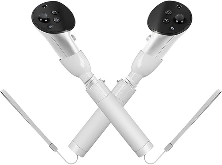 Amazon | LICHIFIT VRコントローラー用延長ハンドル·for Meta Quest 3