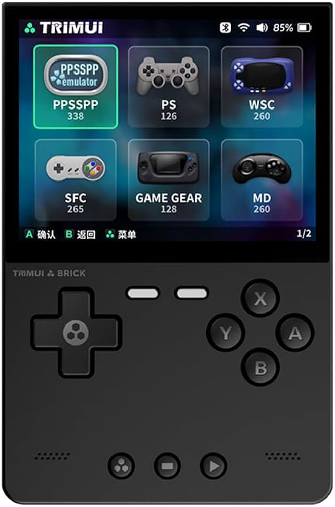 Amazon.co.jp: Trimui Brick レトロハンドヘルドゲーム機 A133plus