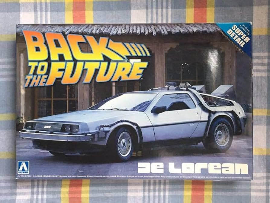 Amazon.co.jp: 1/24 デロリアン・パート1 w/カラーエッチングパーツ