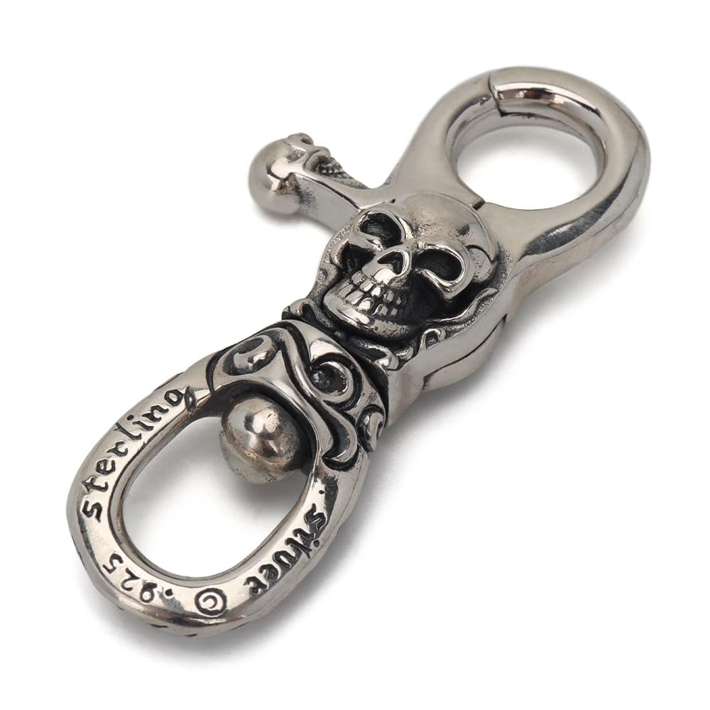 ブドウ糖様】rudegallary 925 ドクロキーチェーン