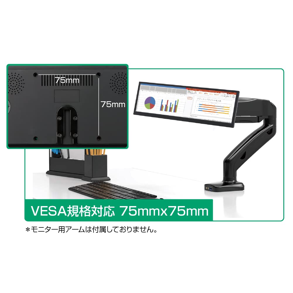 Amazon.co.jp: ITPROTECH モバイルモニター LCD12HCV-IPSW / 12.6