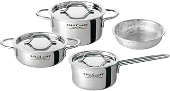 Amazon.co.jp: ビタクラフト コロラド ミニセット 片手ナベ14cm/両手