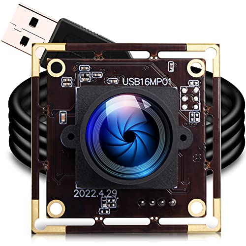 Amazon.co.jp: ELP 16MP USBカメラ コンピュータ用 120度広角レンズ