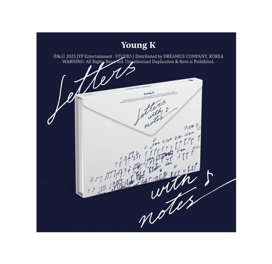 Amazon.com: Young K DAY6 - Letters with notes Album+Pre-Order