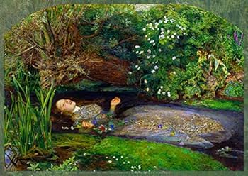 Amazon.co.jp: BiblioArt Series J.E.ミレイ「Ophelia」 A5版額絵