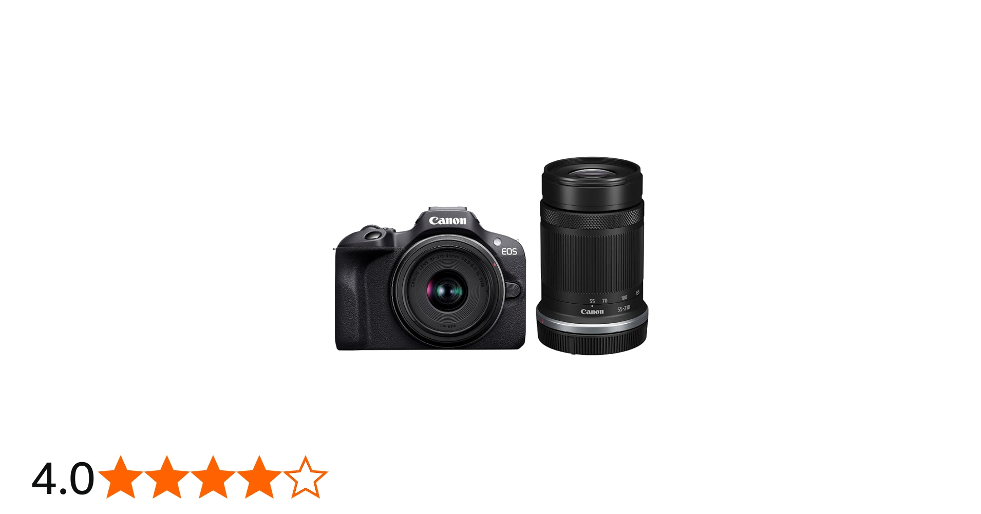 Amazon | Canon ミラーレス一眼カメラ EOS R100 ダブルズームキット(RF