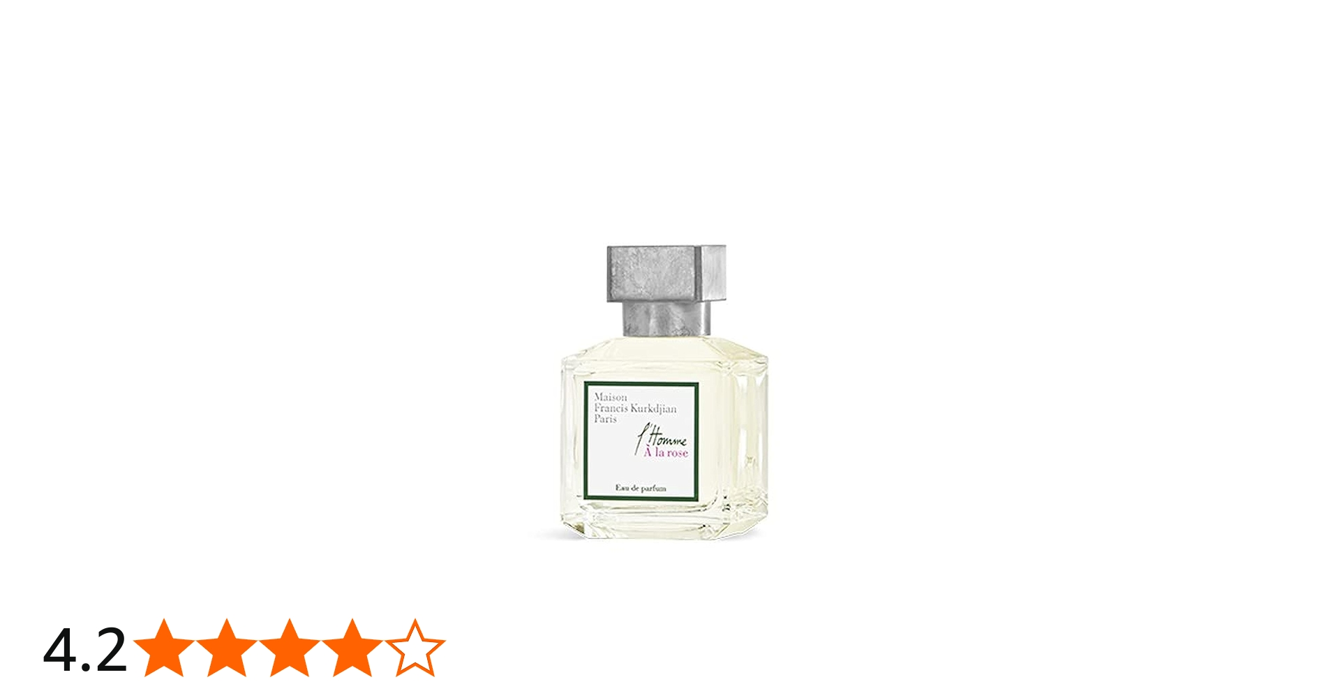 Amazon | メゾン フランシス クルジャン ロム ア ラ ローズ オード