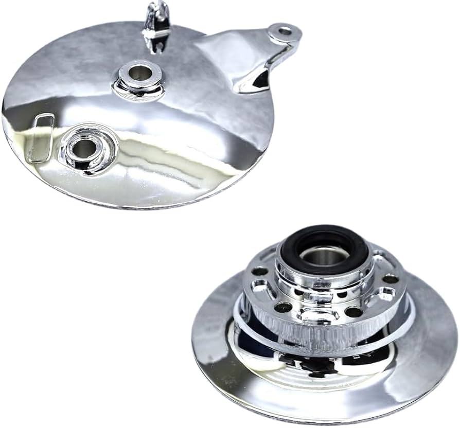 Amazon | GS400 ブレーキパネル・スプロケマウント メッキ