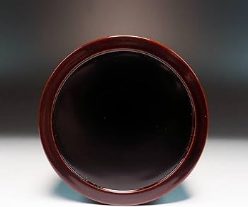 Amazon.co.jp: 真作保証中村恭蔵和歌面中次棗共箱加賀蒔絵師茶道具 303