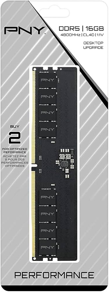 Amazon.co.jp: PNY DDR5-4800MHz デスクトップPC用 メモリ 16GB [16GB