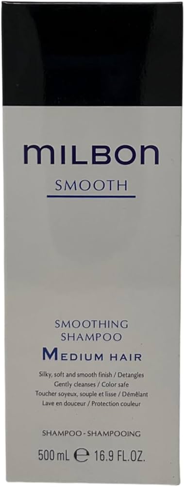 Amazon.com : Milbon Smooth Smoothing Shampoo Medium Hair 16.9 oz