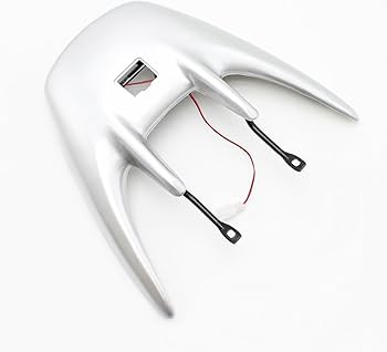 Amazon | リアスポイラー 銀 シルバーディオ ウイング ライブディオZX