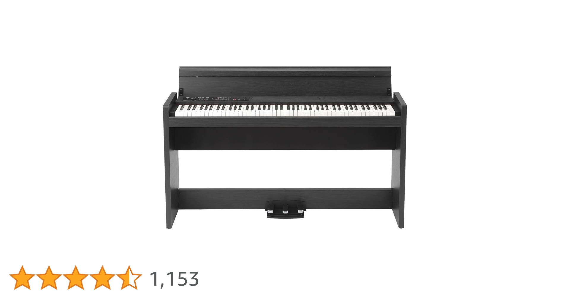 美品 KORG 電子ピアノ LP-380 88鍵盤 高低自在椅子 取扱説明書 KORG