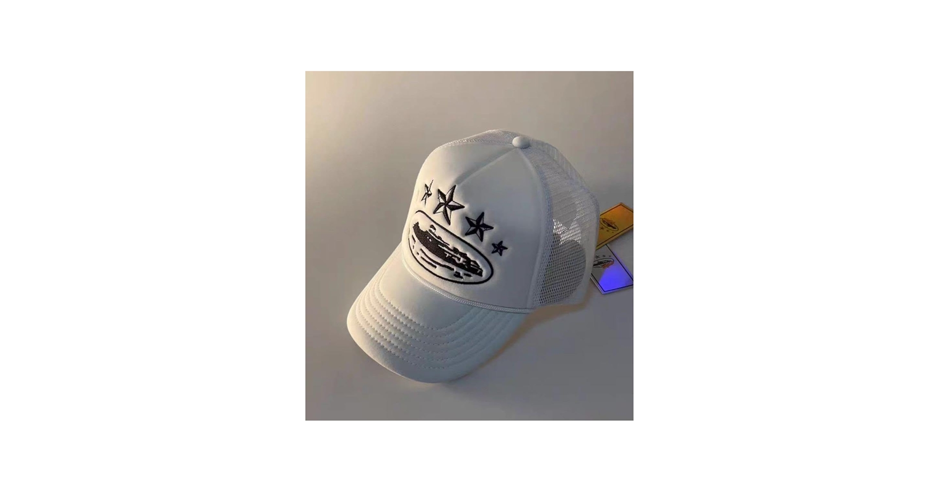 Amazon.co.jp: Corteiz メッシュキャップ ホワイト : ファッション