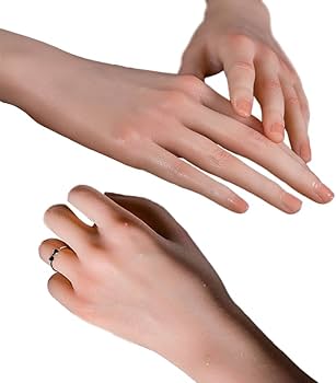 Amazon | SILI FEELEER ハンドモデル シリコン手 手 模型 女性の手