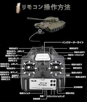 Amazon.co.jp: TBRFP ラジコン戦車 英国センチュリオンMK5 戦車 RC 2.4