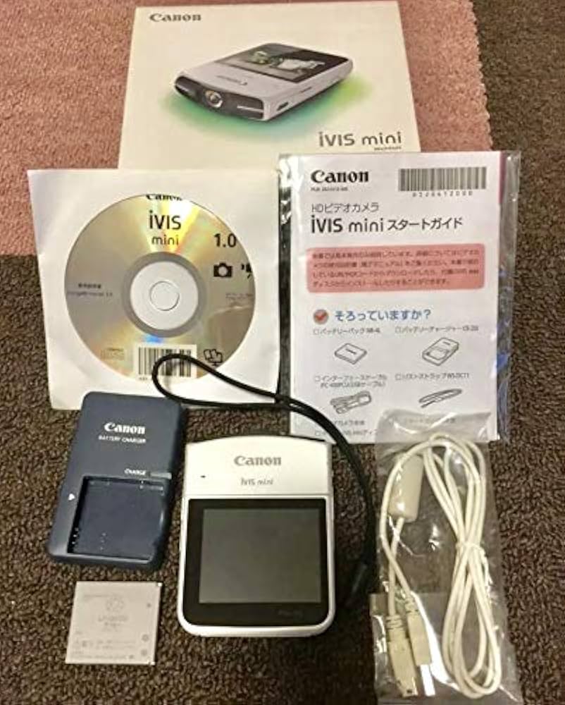 Amazon | CANON IVIS mini [ホワイト] | カメラバック・ケース 通販