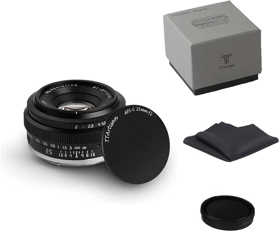 TTartisan 25mm f2 APSC Pancake Lens Compatible with Nikon Z Mount