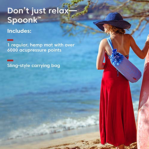 Amazon.com: Spoonk: Spoonk acupressure mat in organic hemp