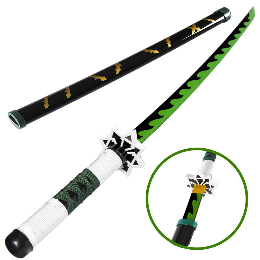 Amazon.co.jp: ASINKING 鬼滅の刃 不死川実弥 刀 ABS 風柱 不死川 日輪