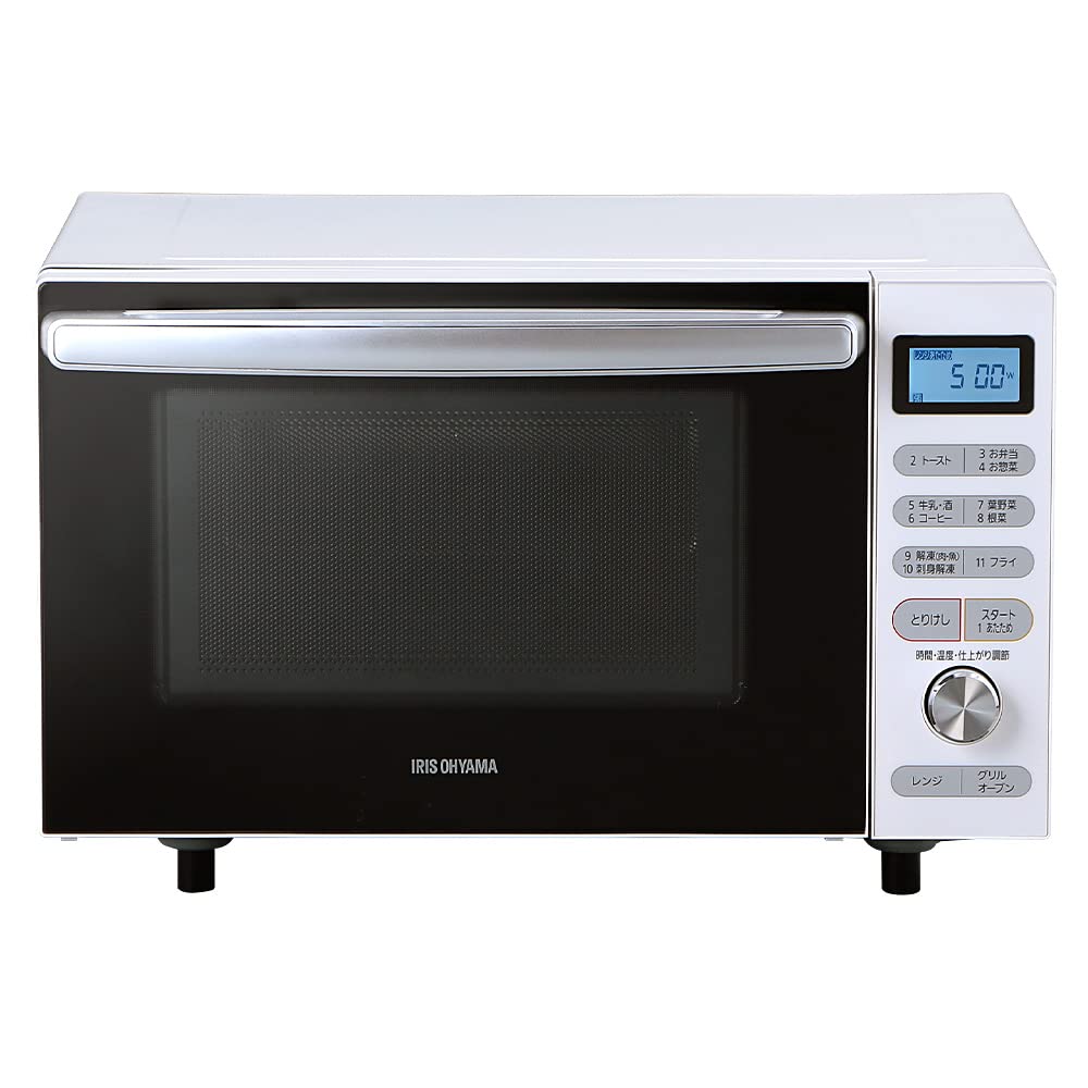Amazon.co.jp: Iris Ohyama MO-F1805-W Countertop Oven Microwave