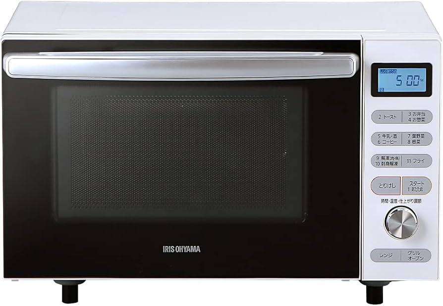 Amazon | アイリスオーヤマ カウンタートップ オーブンレンジ 18L