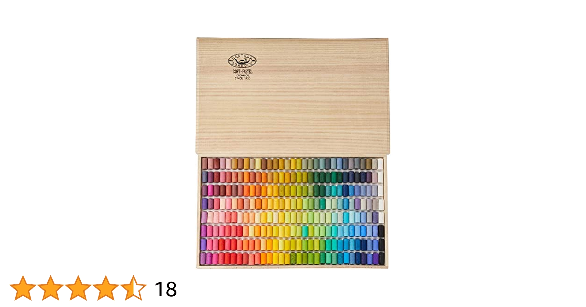 ゴンドラ ソフトパステル 242 木製ボックス入り ゴンドラパステル 242