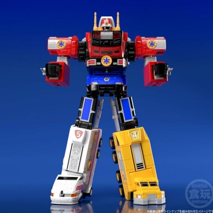 Amazon.co.jp: 救急戦隊ゴーゴーファイブ スーパーミニプラ 緊急合体