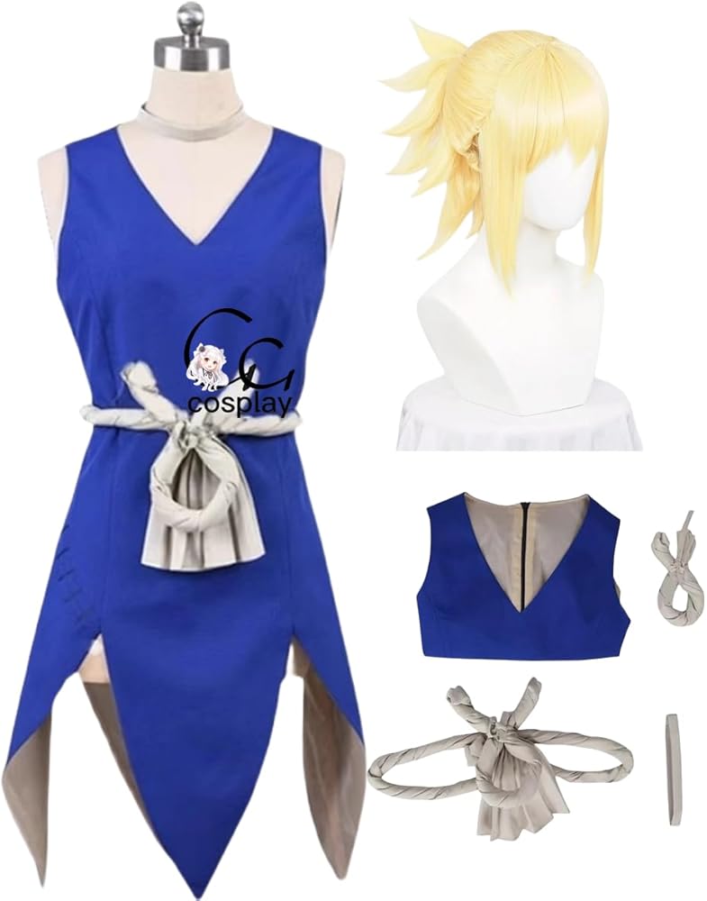 Amazon.co.jp: GGcosplay Dr.STONE コハク コスプレ衣装/ウィッグ/靴