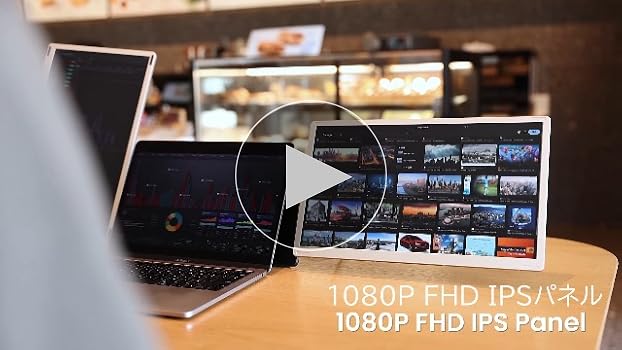 Amazon.co.jp: LGGST S6 トリプルモニター ポータブルモニター 15.6