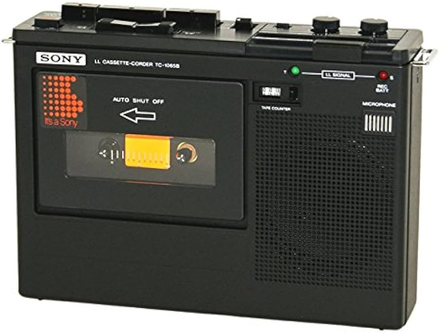 Amazon.co.jp: SONY ソニー TC-1065B ブラック カセットコーダー