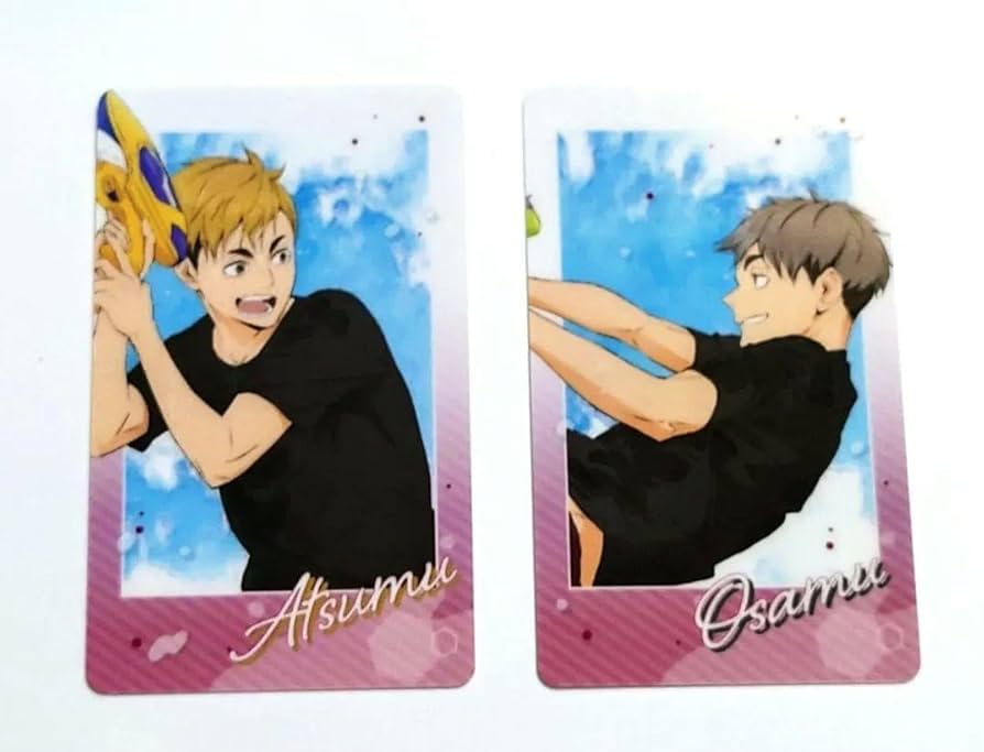 Amazon.co.jp: ハイキュー カードコレクション 水遊び 宮侑 宮治 宮 侑