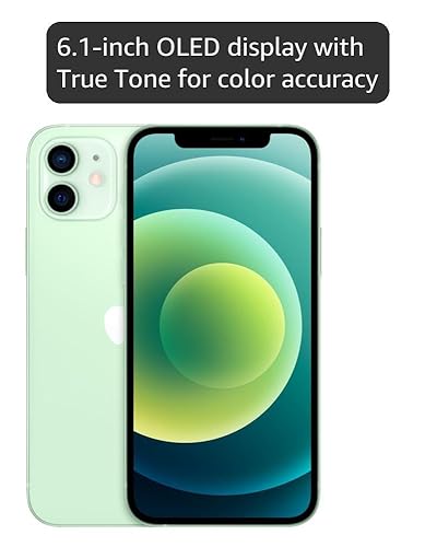 Amazon.com: Apple iPhone 12, 64GB, Green - Fully Unlocked (Renewed