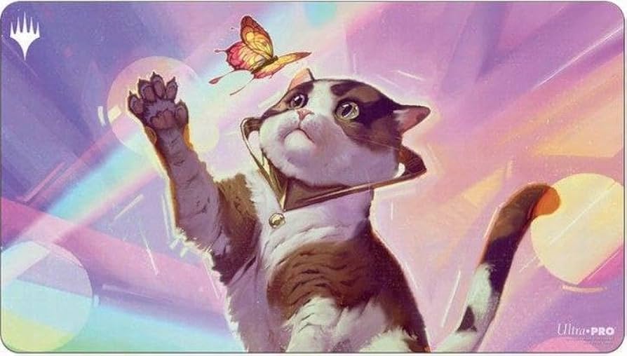 Amazon | MTG Unfini 猫 トークン ウルトラプロ 公式 プレイマット