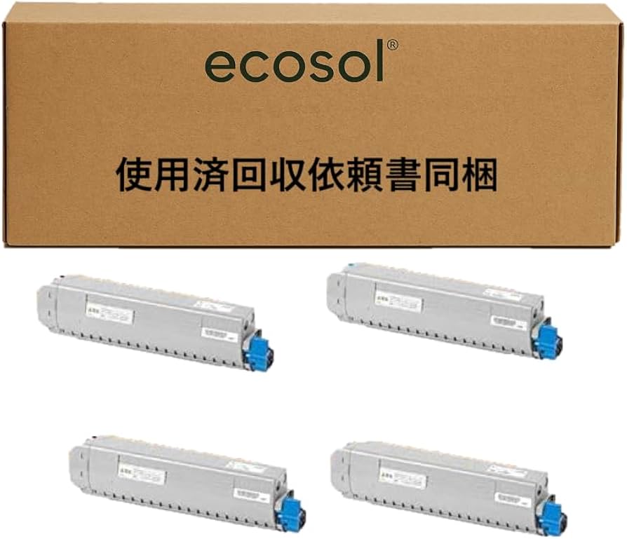 Amazon.co.jp: OKI 沖データ用 TC-C3B1 4色セット リサイクルトナー