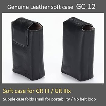 Amazon.com : RICOH Leather Soft case GC-12 [Compatible Models: GR
