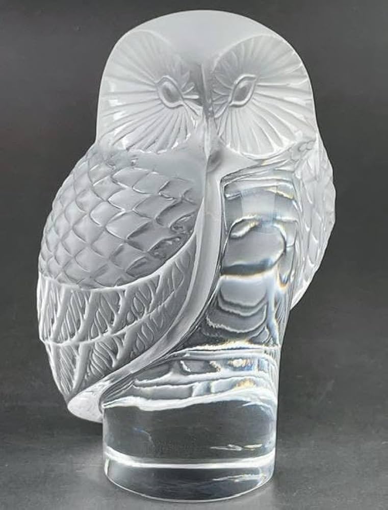 Amazon.co.jp: LALIQUE ラリック フクロウ 梟 ペーパーウェイト