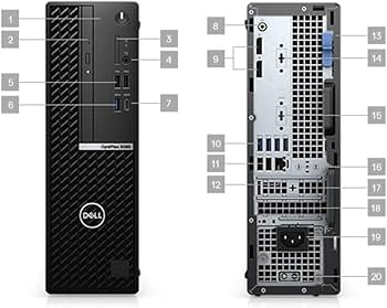 Dell Optiplex 5080 SFF Small Form Factor Desktop | Core i7-10700