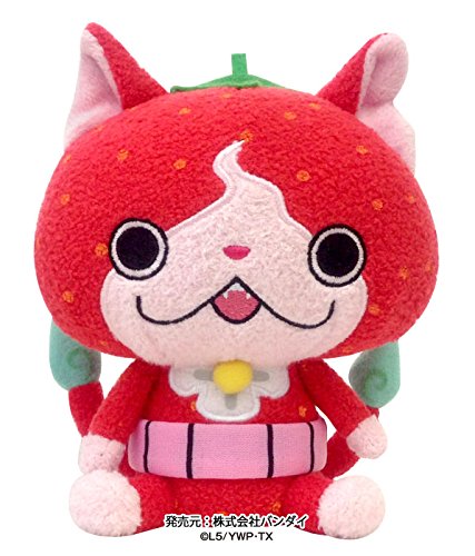 Amazon.co.jp: 妖怪ウォッチ くったりぬいぐるみだニャン イチゴニャン