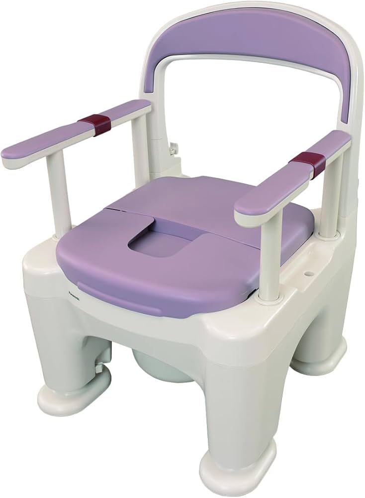 Amazon.co.jp: ラフィーネ ポータブルトイレ 座楽 プラスチック便座